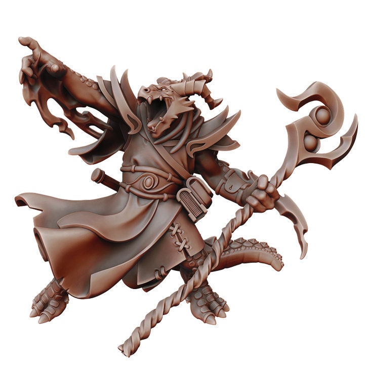 Dragonfolk Collection | D&D Miniature | Manuel Boria