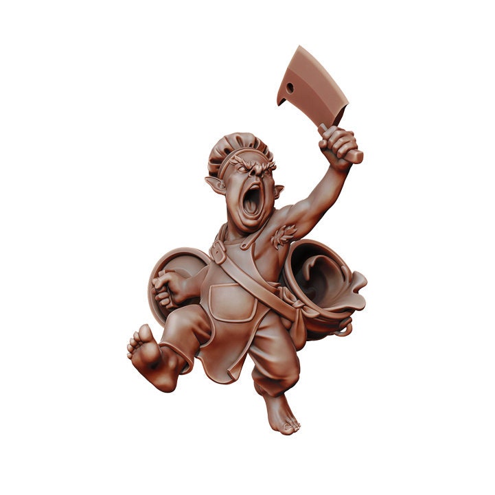 Goblins | TABLETOP SCALE | D&D TTRPG Monster Miniature | Manuel Boria | Unpainted, Unplated Resin 8k
