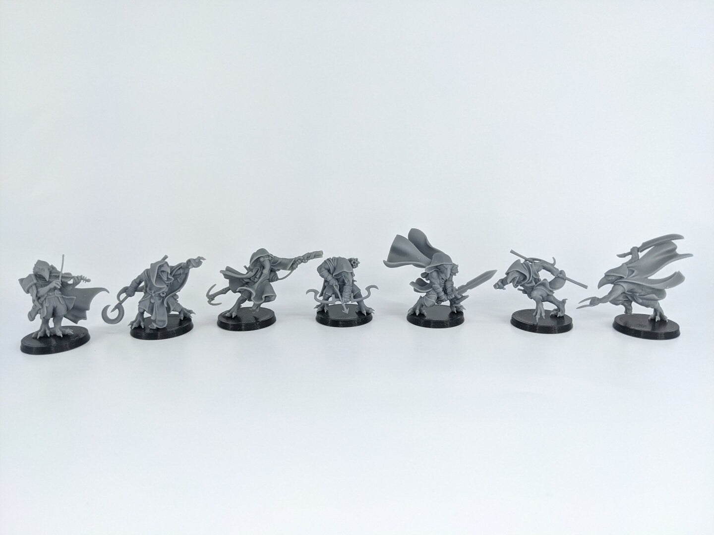 Kenkus | TABLETOP SCALE | D&D Miniature | Manuel Boria | Unpainted, Unplated Resin 8k