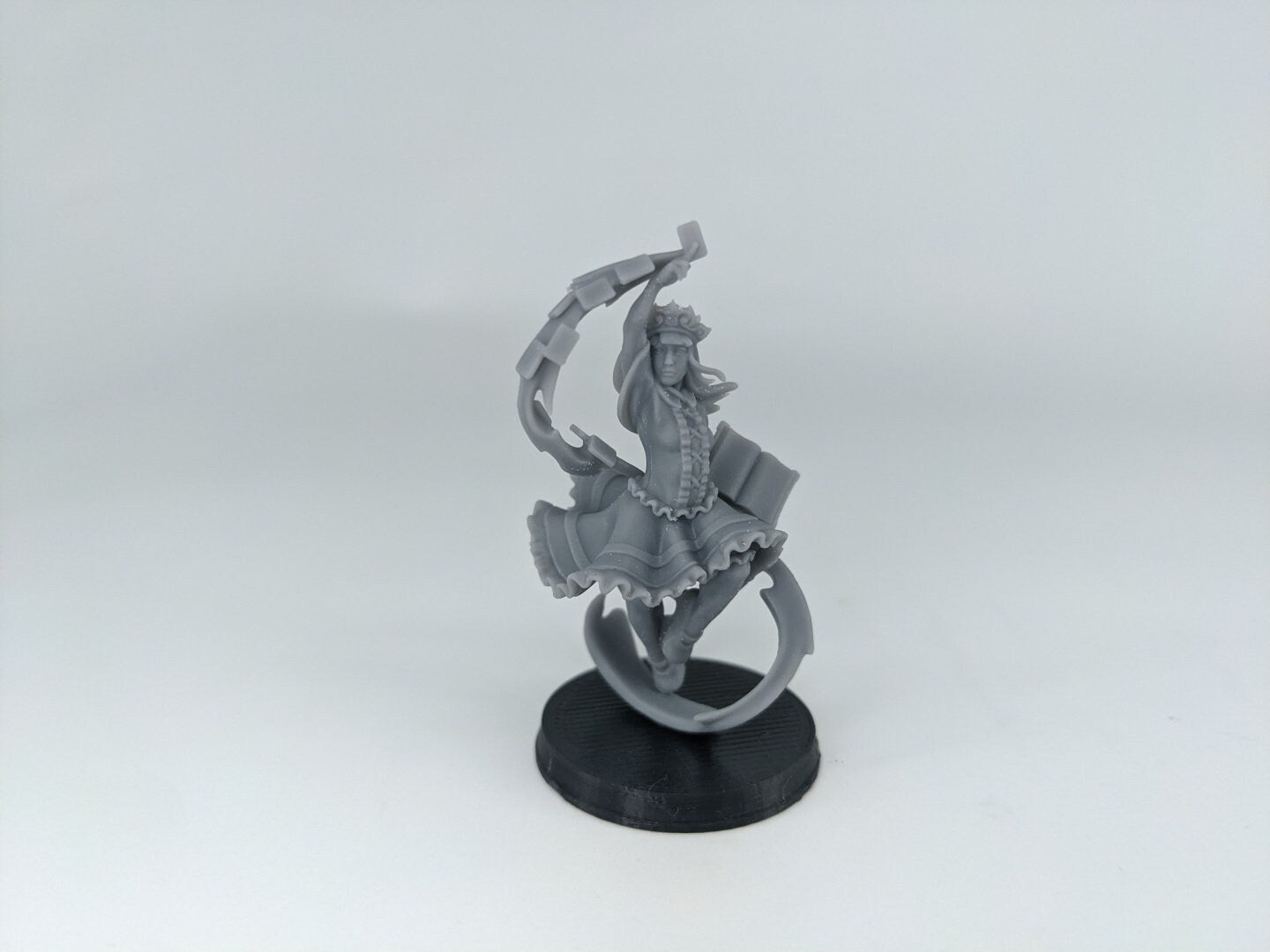 Time Mage | TABLETOP SCALE | D&D TTRPG Miniature | Manuel Boria | Unpainted, Unplated Resin 8k