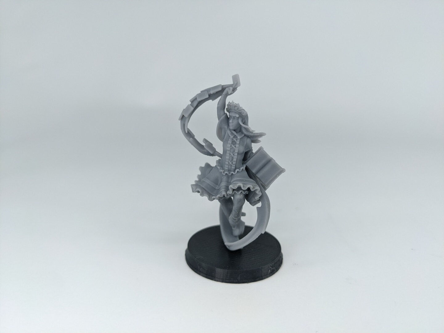 Time Mage | TABLETOP SCALE | D&D TTRPG Miniature | Manuel Boria | Unpainted, Unplated Resin 8k