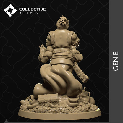 Genie | Tabletop Gaming Mini or Display Figure | Collective Studio