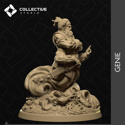 Genie | Tabletop Gaming Mini or Display Figure | Collective Studio