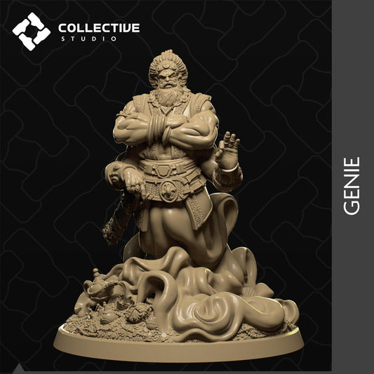 Genie | Tabletop Gaming Mini or Display Figure | Collective Studio