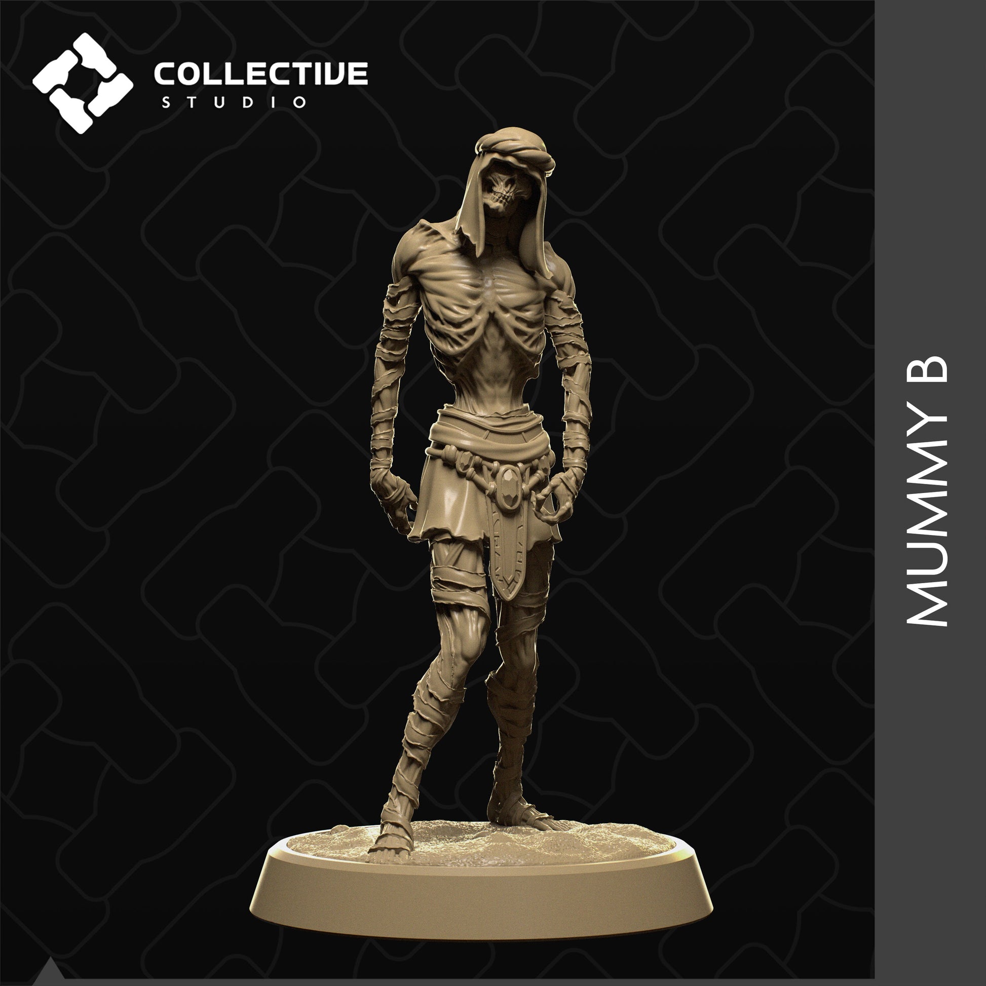 Mummies | Tabletop Gaming Minis or Display Figures | Collective Studio