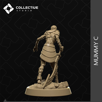 Mummies | Tabletop Gaming Minis or Display Figures | Collective Studio