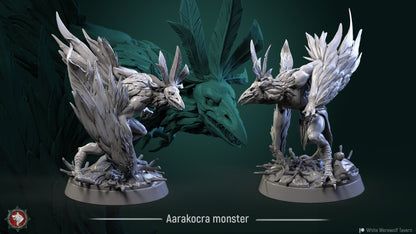 Aarakocra Monster | TABLETOP SCALE | D&D TTRPG Miniature | White Werewolf Tavern