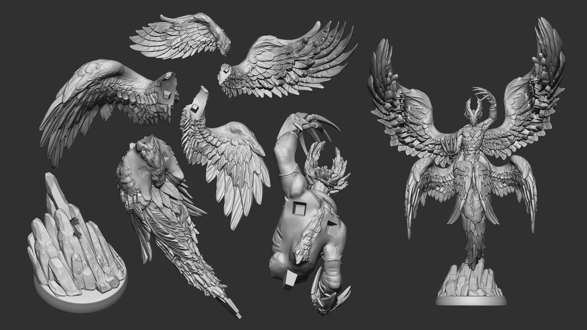 Archon | TABLETOP SCALE | TTRPG Miniature | White Werewolf Tavern