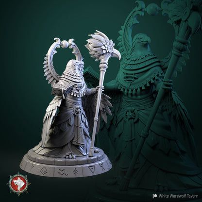 Ayalau | TTRPG Miniature | White Werewolf Tavern | Unpainted, Unplated Resin 8k