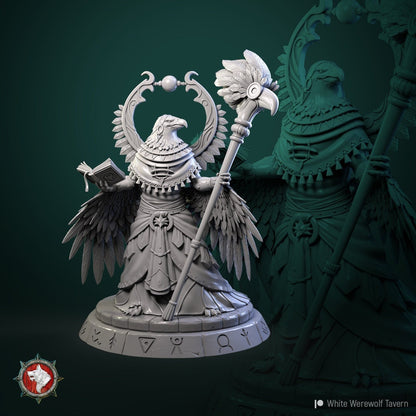 Ayalau | TTRPG Miniature | White Werewolf Tavern | Unpainted, Unplated Resin 8k