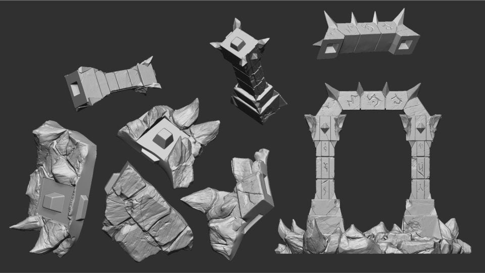 Demonic Portal | TTRPG Miniature | White Werewolf Tavern