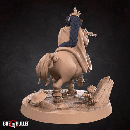 Centaur Bard | TABLETOP SCALE | D&D TTRPG Miniature | Bite the Bullet | Unpainted, Unplated Resin 8k