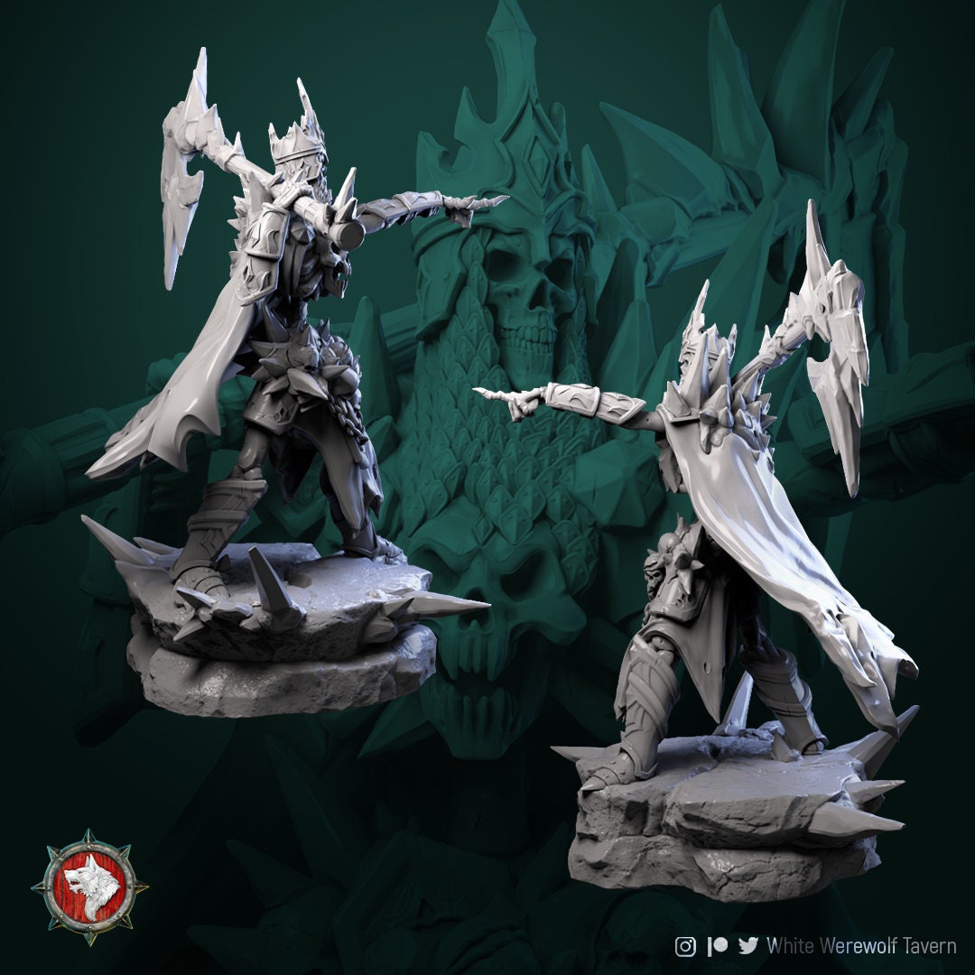 Krovar the Undying | TABLETOP SCALE | TTRPG Miniature | White Werewolf Tavern
