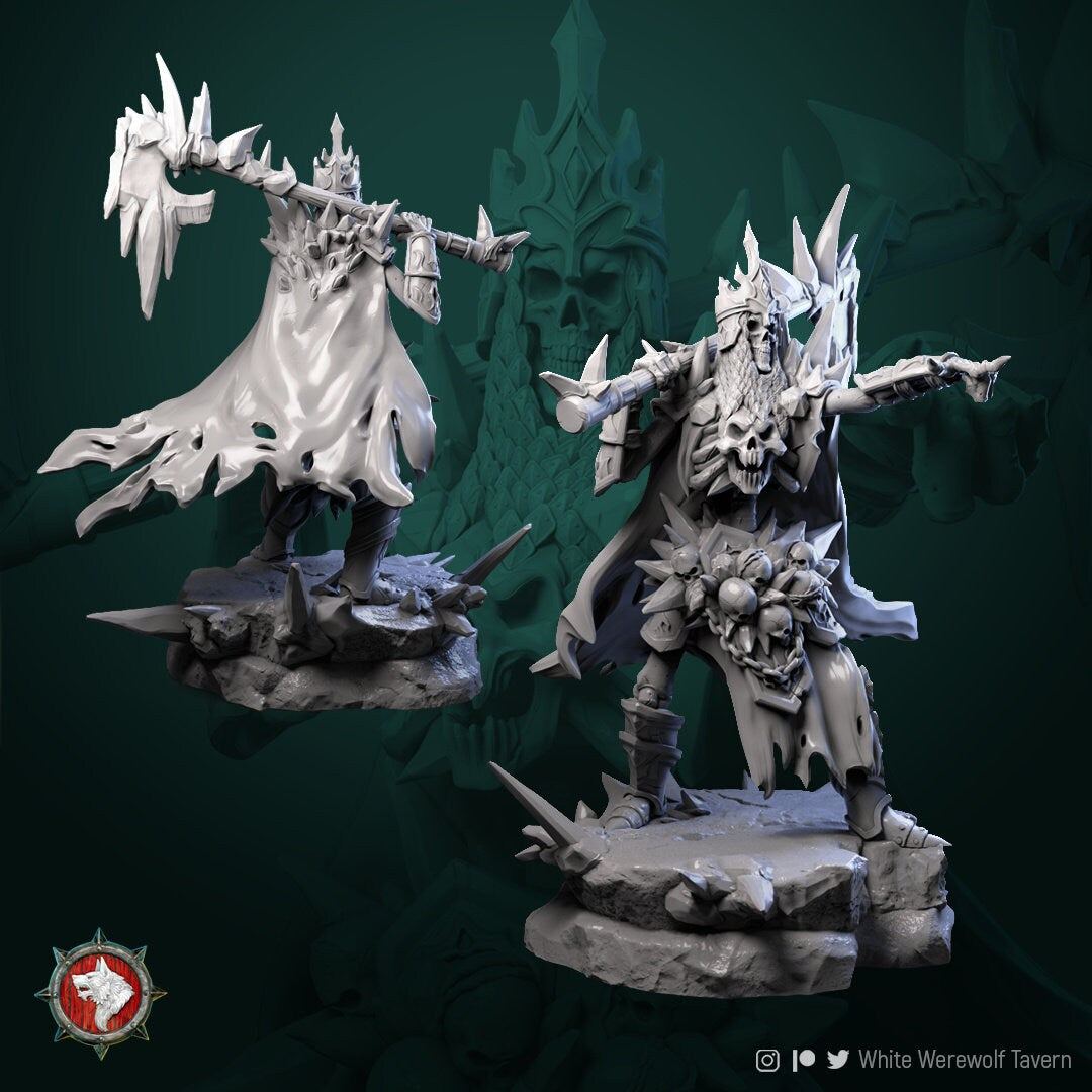 Krovar the Undying | TABLETOP SCALE | TTRPG Miniature | White Werewolf Tavern