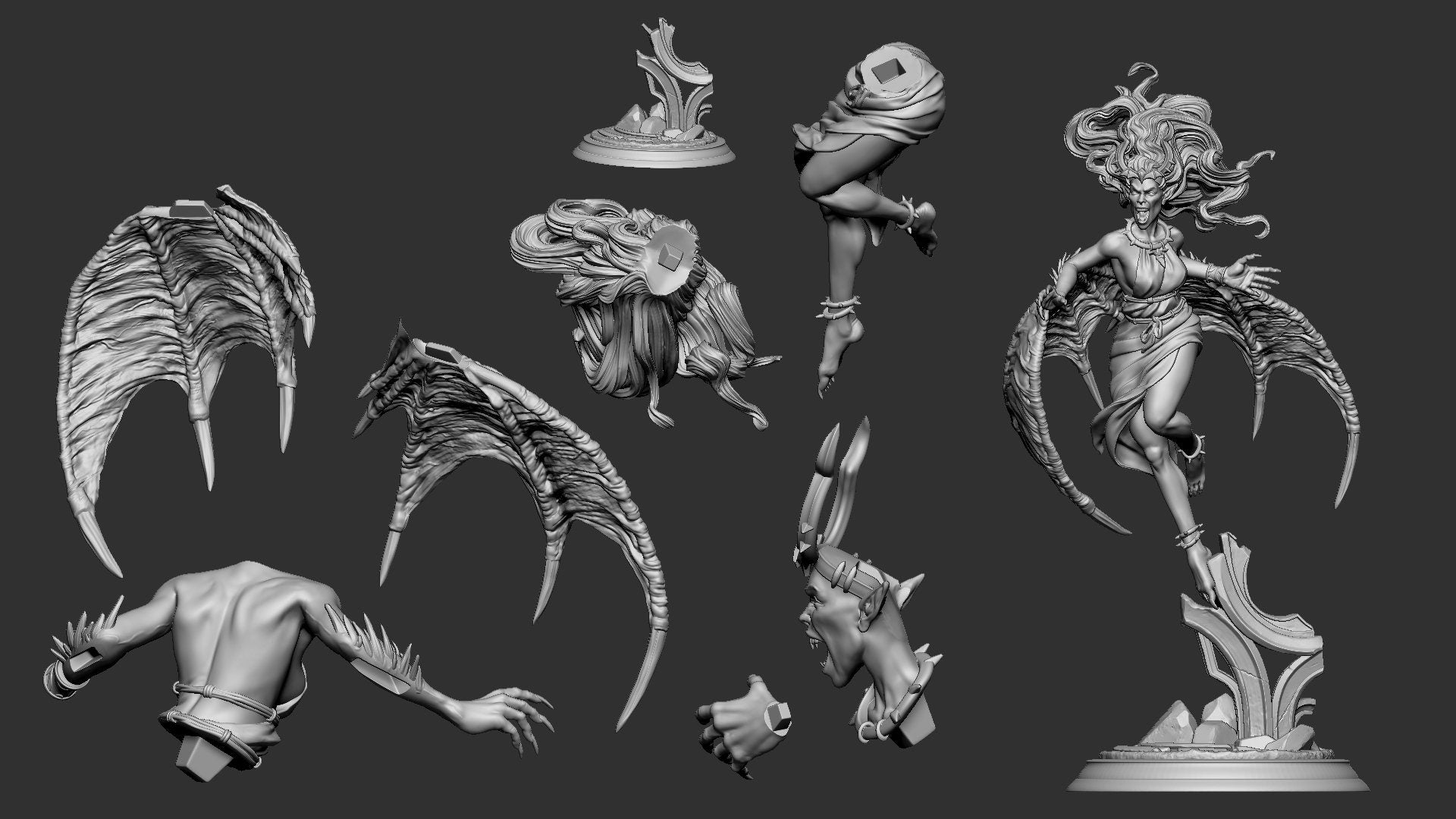 Mad Gallarta | TABLETOP SCALE | TTRPG Miniature | White Werewolf Tavern