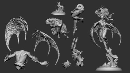 Mad Gallarta | TABLETOP SCALE | TTRPG Miniature | White Werewolf Tavern
