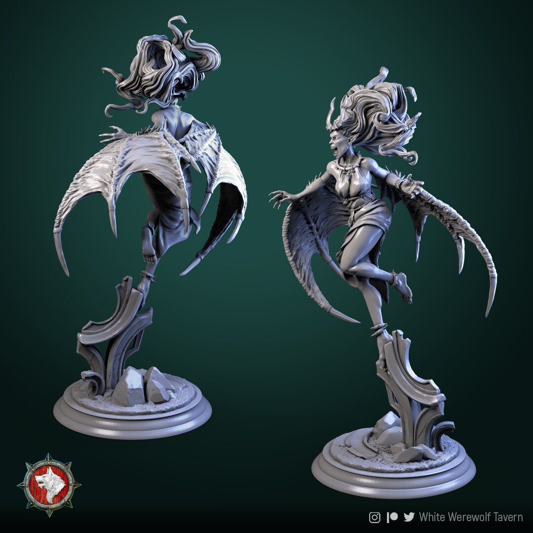 Mad Gallarta | TABLETOP SCALE | TTRPG Miniature | White Werewolf Tavern