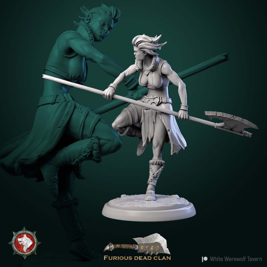 Orcs Assassins | TABLETOP SCALE | TTRPG Miniature | White Werewolf Tavern | Unpainted, Unplated Resin 8k