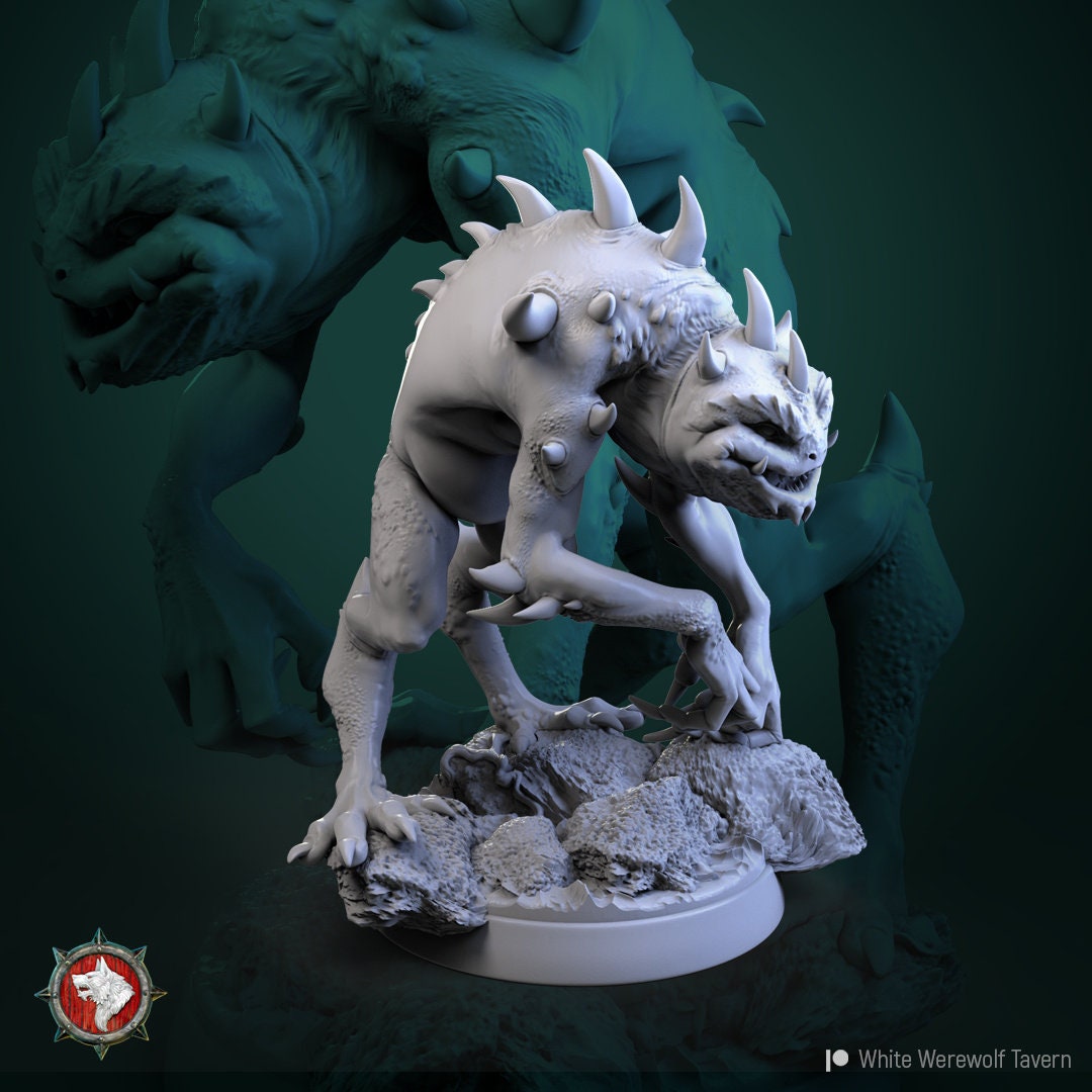 Slaads | TABLETOP SCALE | D&D TTRPG Miniature | White Werewolf Tavern