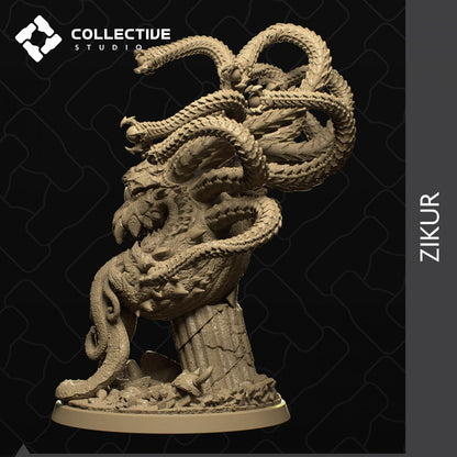 Zikur, Beholder Eye Tyrant | Tabletop Gaming Mini or Display Figure | Collective Studio