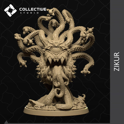 Zikur, Beholder Eye Tyrant | Tabletop Gaming Mini or Display Figure | Collective Studio