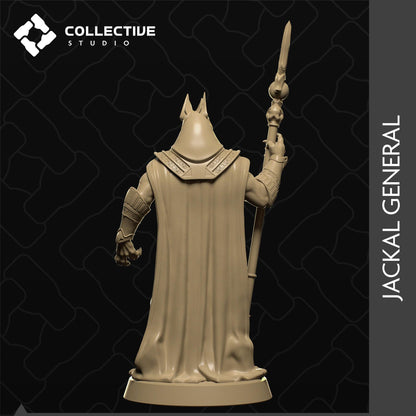 Jackal General | Tabletop Gaming Mini or Display Figure | Collective Studio