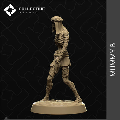 Mummies | Tabletop Gaming Minis or Display Figures | Collective Studio