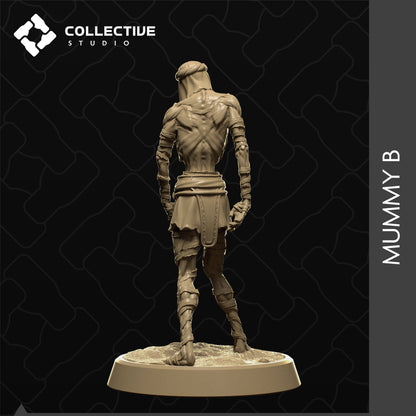 Mummies | Tabletop Gaming Minis or Display Figures | Collective Studio