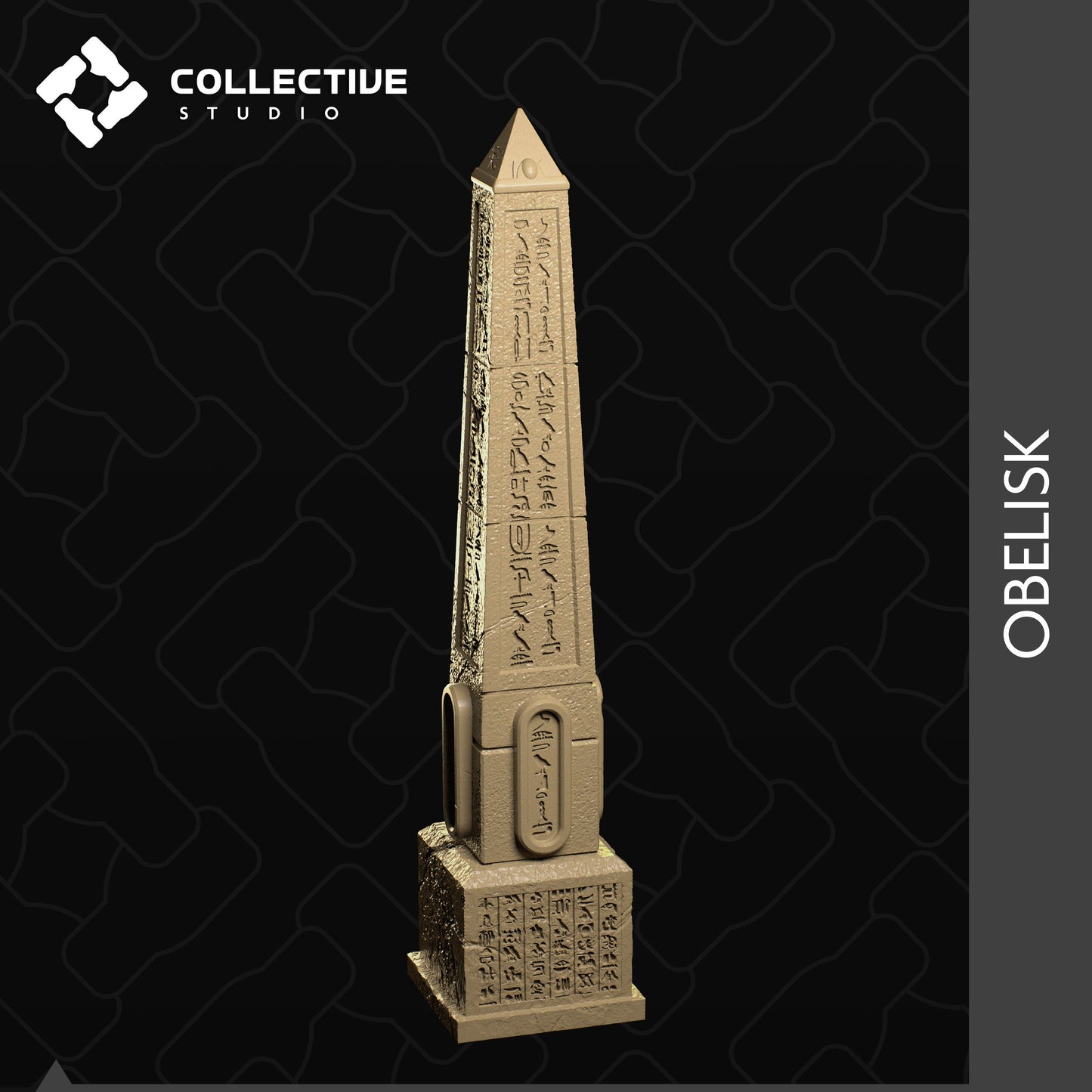 Obelisk | D&D Scatter Miniature | Collective Studio