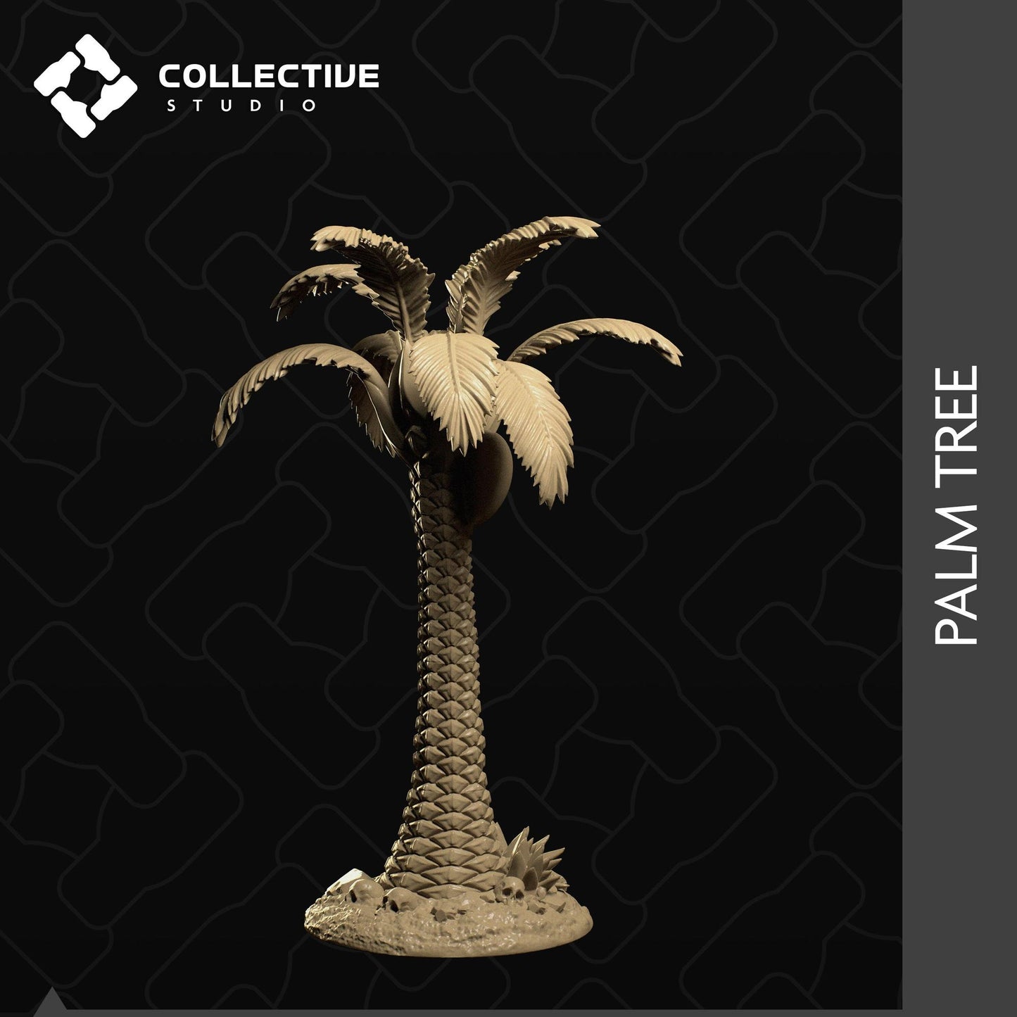 Palm Tree | D&D Scatter Miniature | Collective Studio