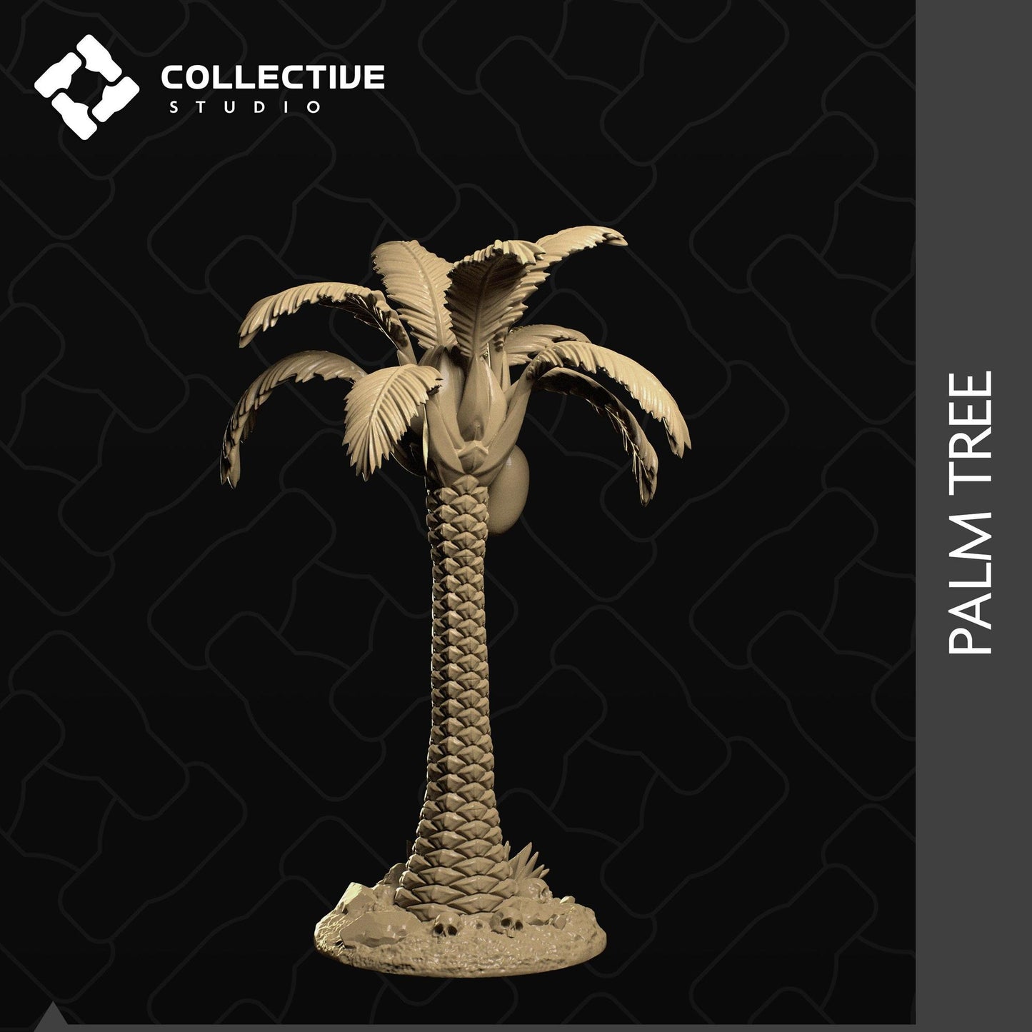 Palm Tree | D&D Scatter Miniature | Collective Studio