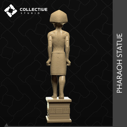 Pharaoh Statue | D&D Scatter Miniature | Collective Studio