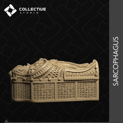 Sarcophagus | D&D Scatter Miniature | Collective Studio