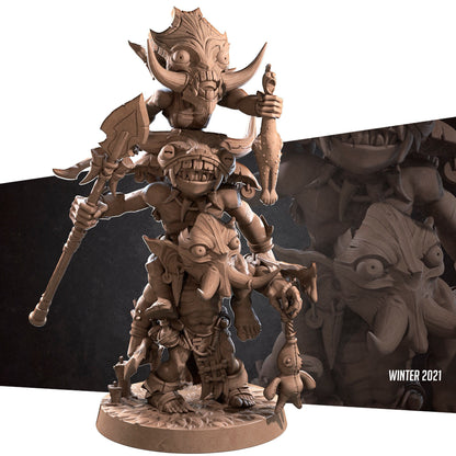 Goblin Mojos | TABLETOP SCALE | D&D TTRPG Miniature | Bite the Bullet