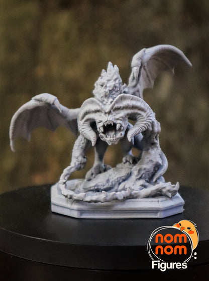 Chibi Balrog | Resin Garage Kit Figure Movie Book Fan Art | Nomnom Figures