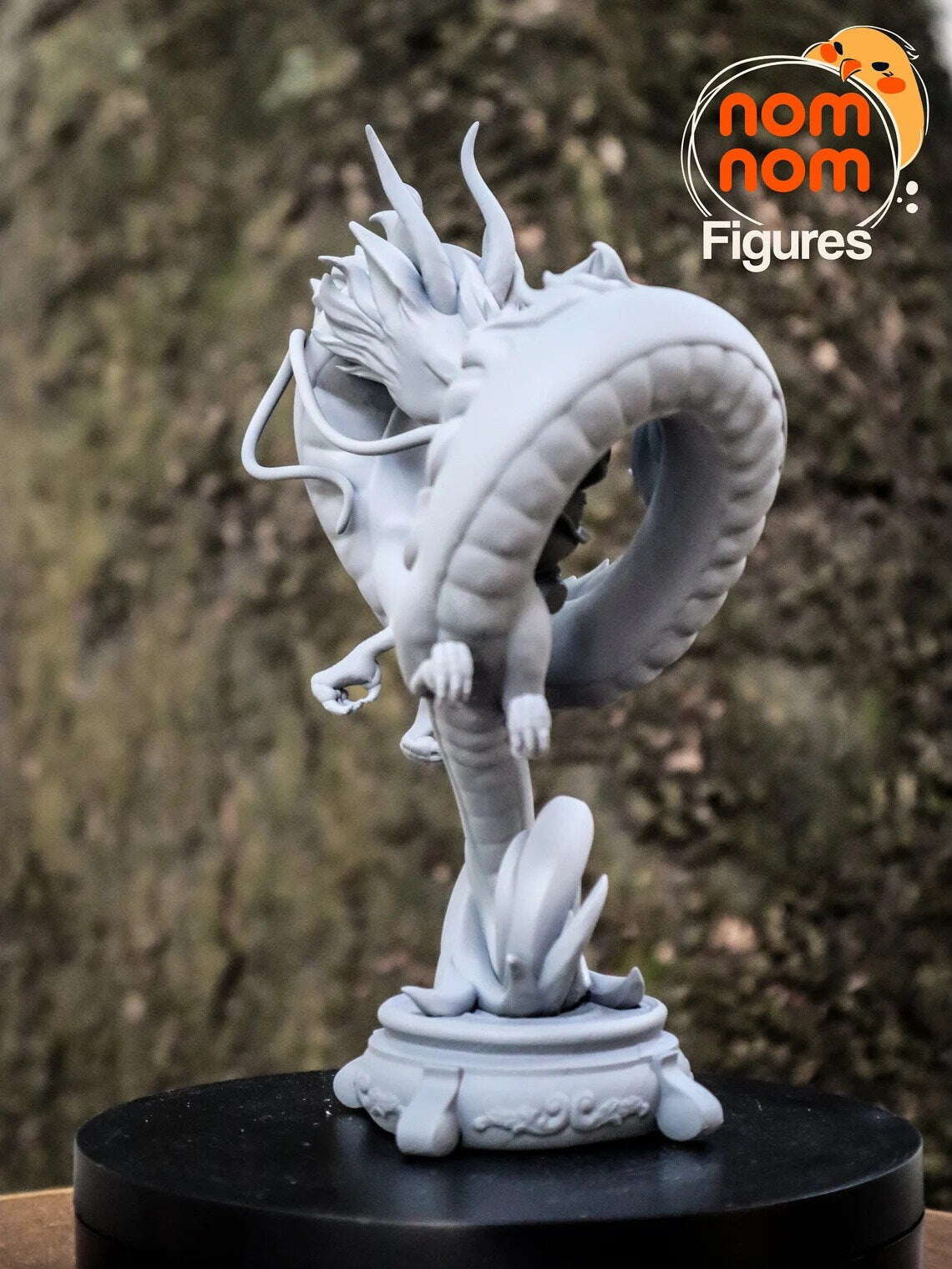 Girl and River Spirit | Resin Garage Kit Figure Anime Fan Art | Nomnom Figures