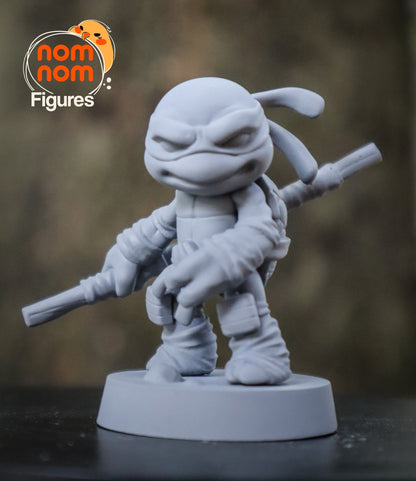 Teenage Turtle Warriors | Resin Garage Kit Figure Show Fan Art | Nomnom Figures