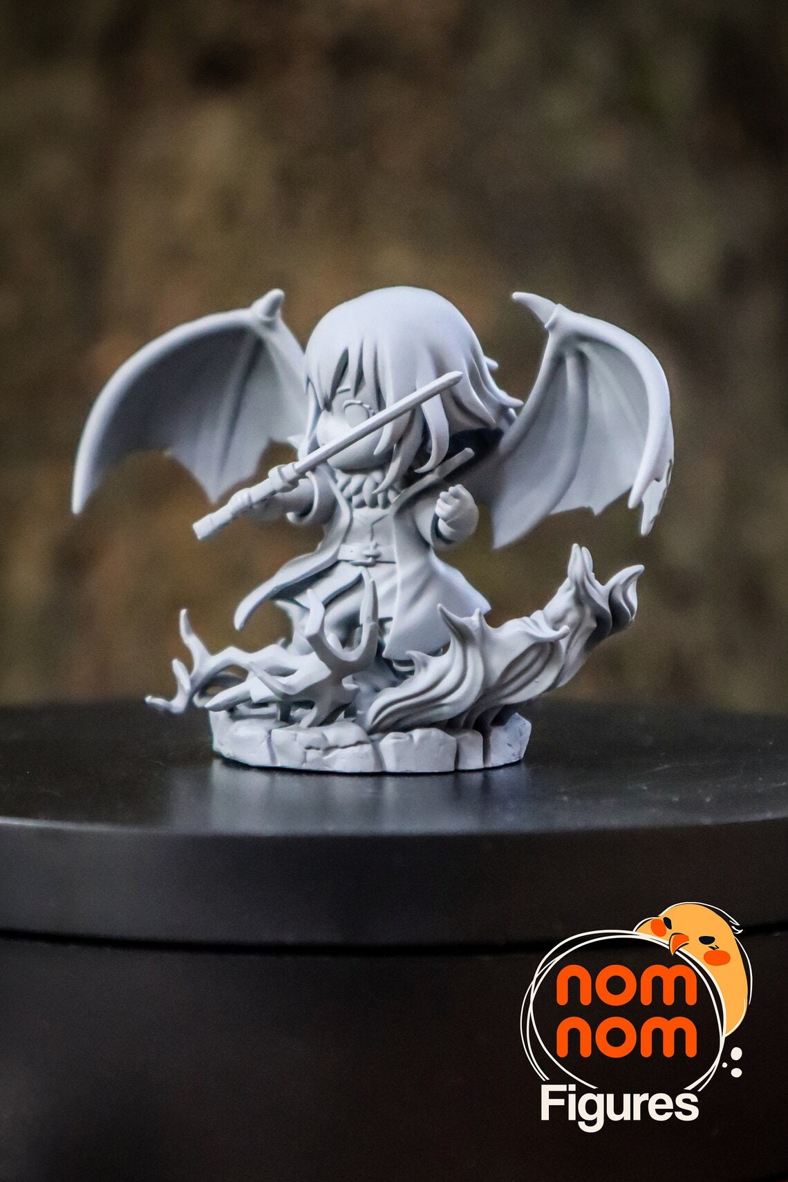 Chibi Reincarnated Demon Slime | Resin Garage Kit Figure Anime Fan Art | Nomnom Figures