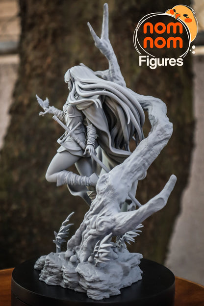 Young High Elf | Resin Garage Kit Figure Anime Fan Art | Nomnom Figures