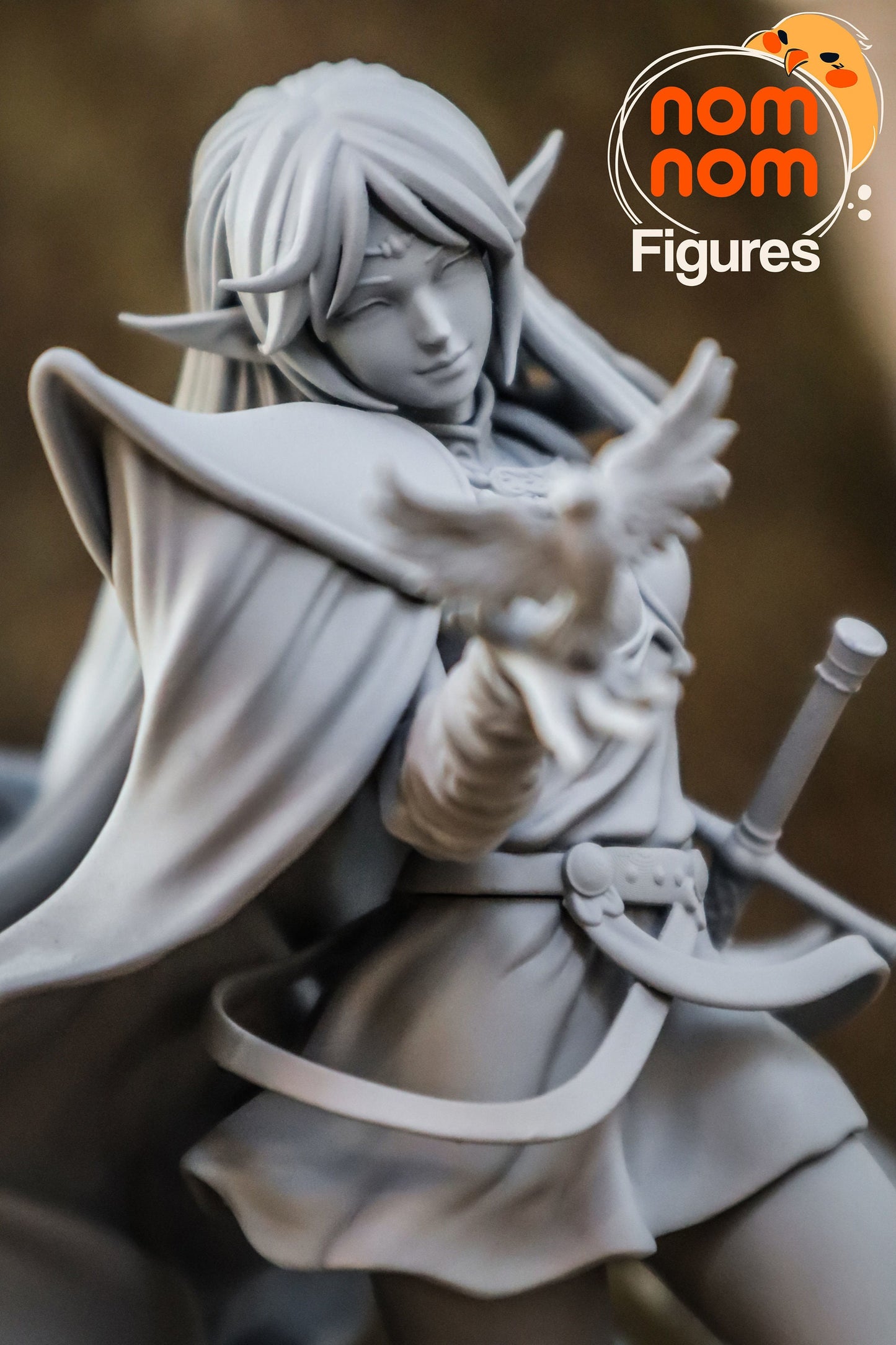Young High Elf | Resin Garage Kit Figure Anime Fan Art | Nomnom Figures