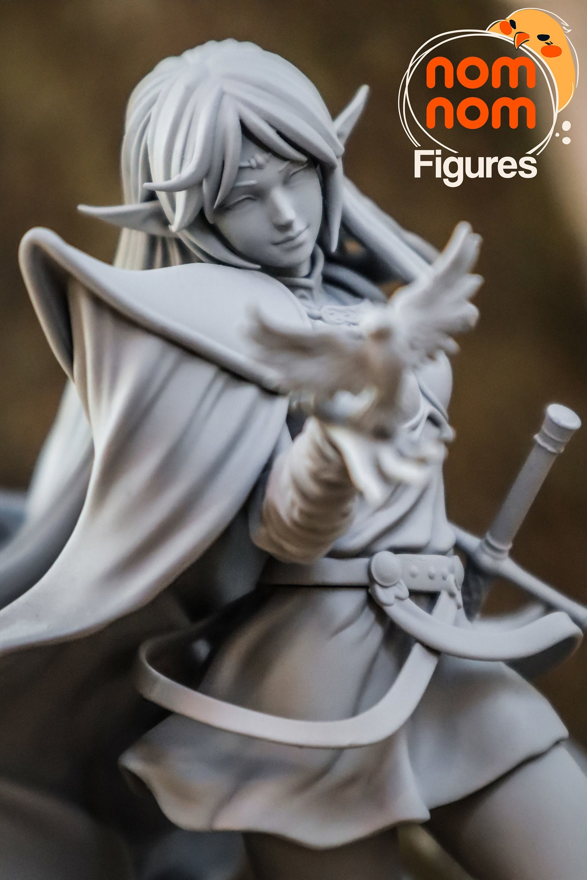 Young High Elf | Resin Garage Kit Figure Anime Fan Art | Nomnom Figures