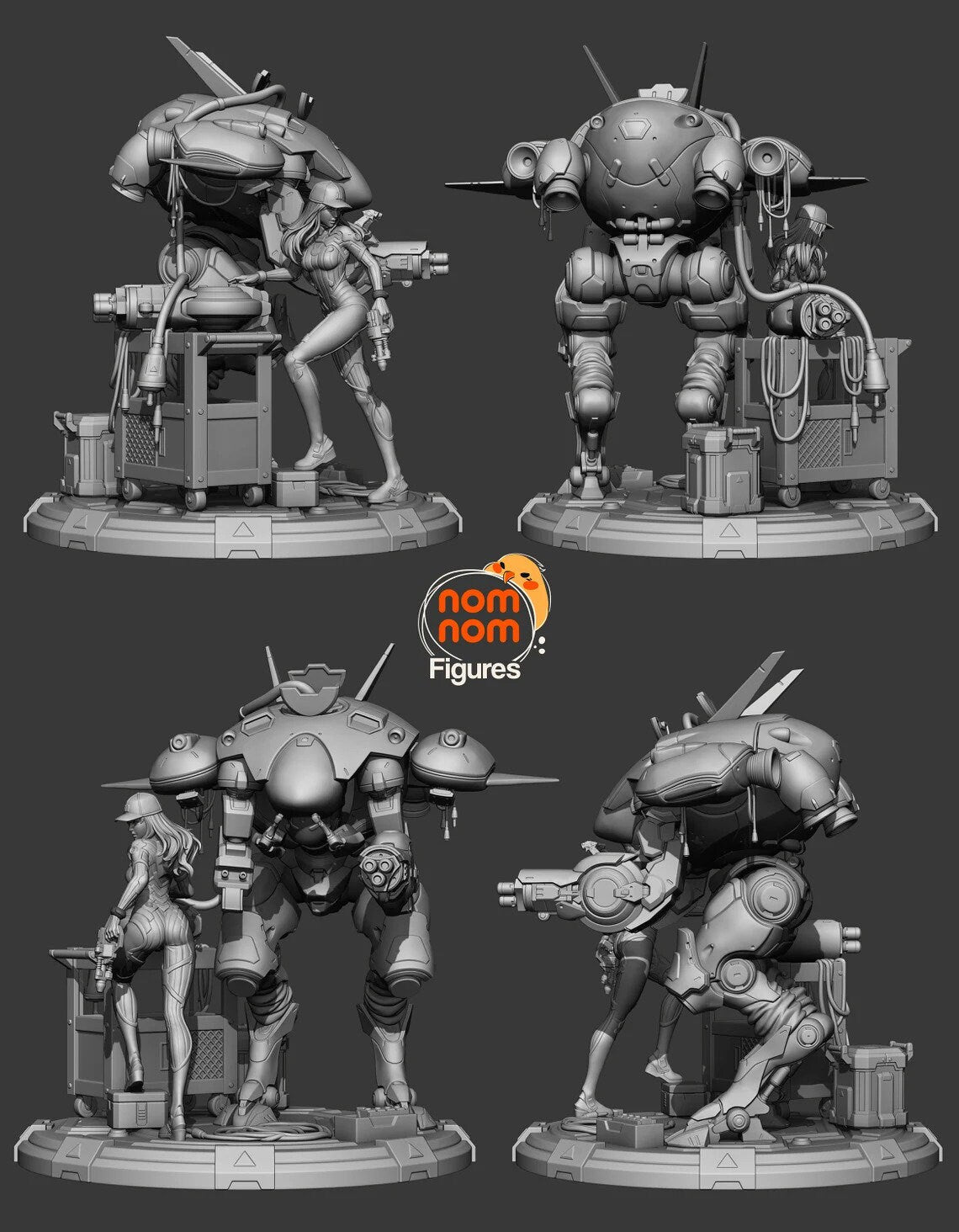 Professional Gamer | Resin Garage Kit Figure Video Game Fan Art | Nomnom Figures