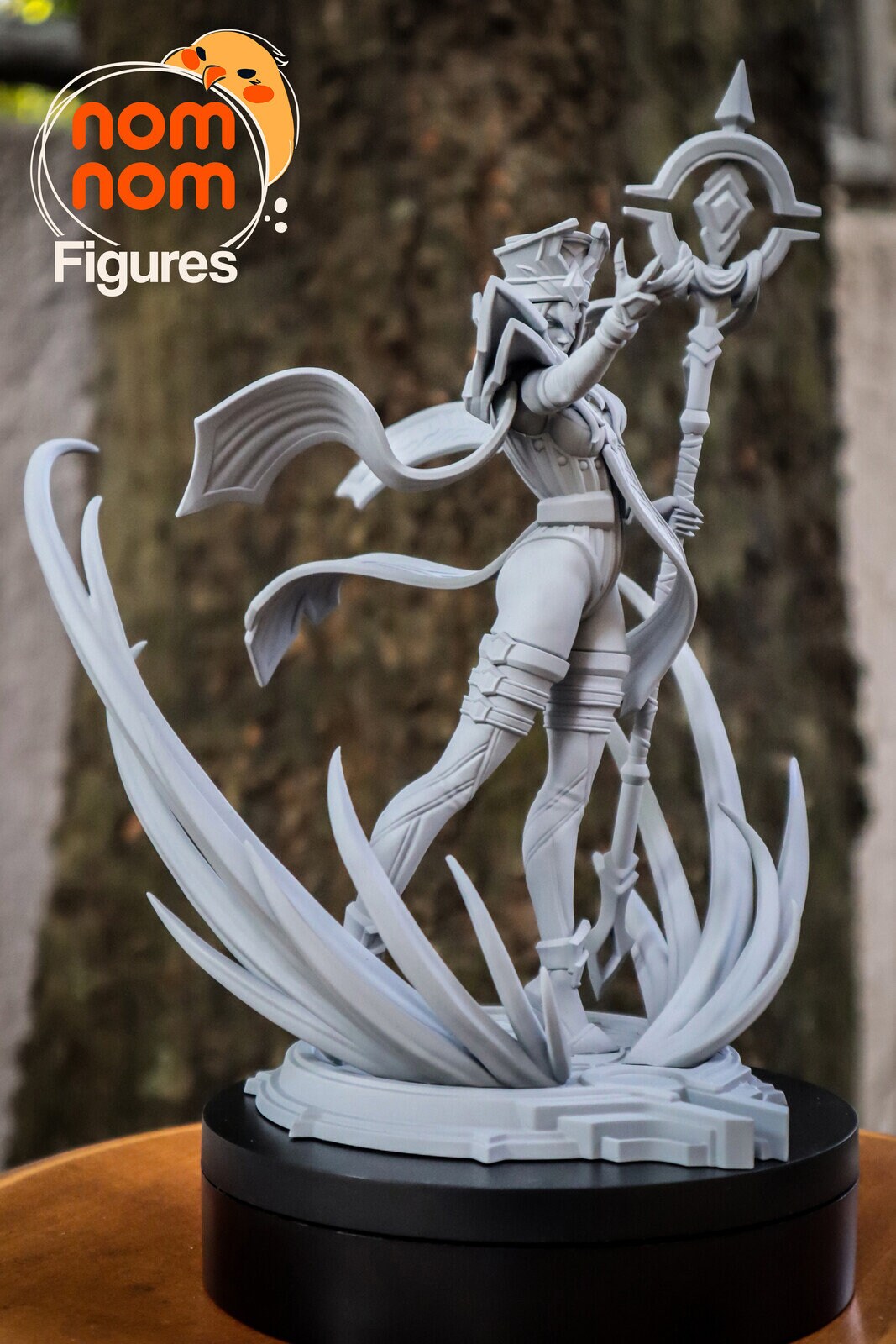 Scarlet Inquisitor | Resin Garage Kit Figure Video Game Fan Art | Nomnom Figures