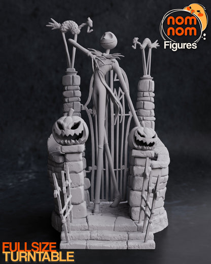 Pumpkin King | Resin Garage Kit Figure Movie Fan Art | Nomnom Figures