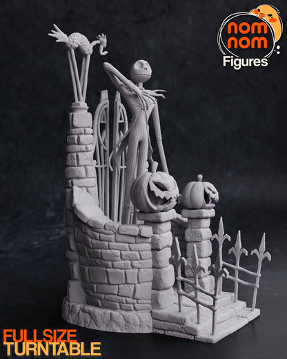 Pumpkin King | Resin Garage Kit Figure Movie Fan Art | Nomnom Figures