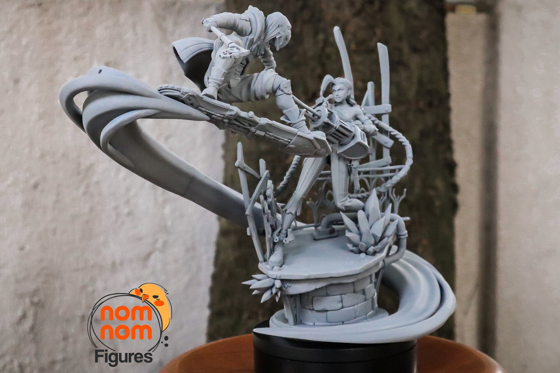 Loose Cannon | Resin Garage Kit Figure Show Video Game Fan Art | Nomnom Figures