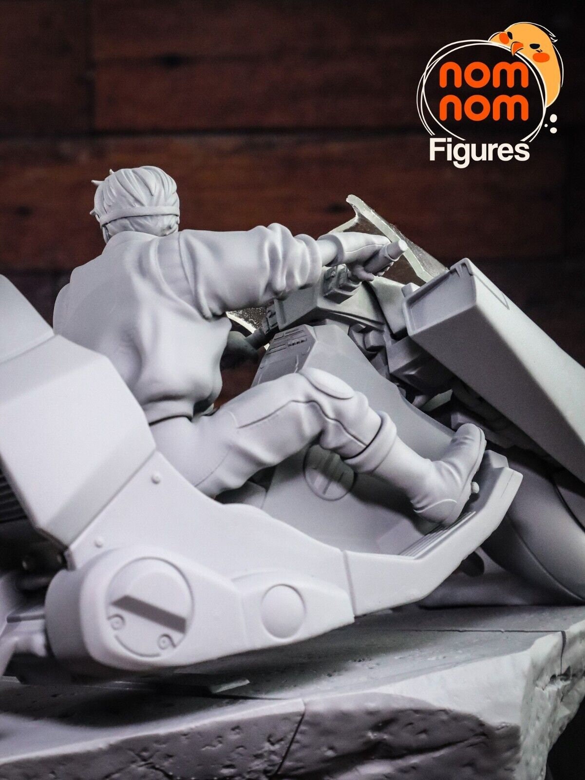 Care-Free Leader | Resin Garage Kit Figure Anime Fan Art | Nomnom Figures