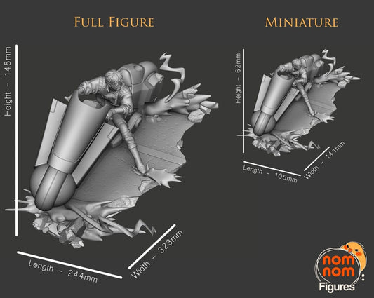 Care-Free Leader | Resin Garage Kit Figure Anime Fan Art | Nomnom Figures