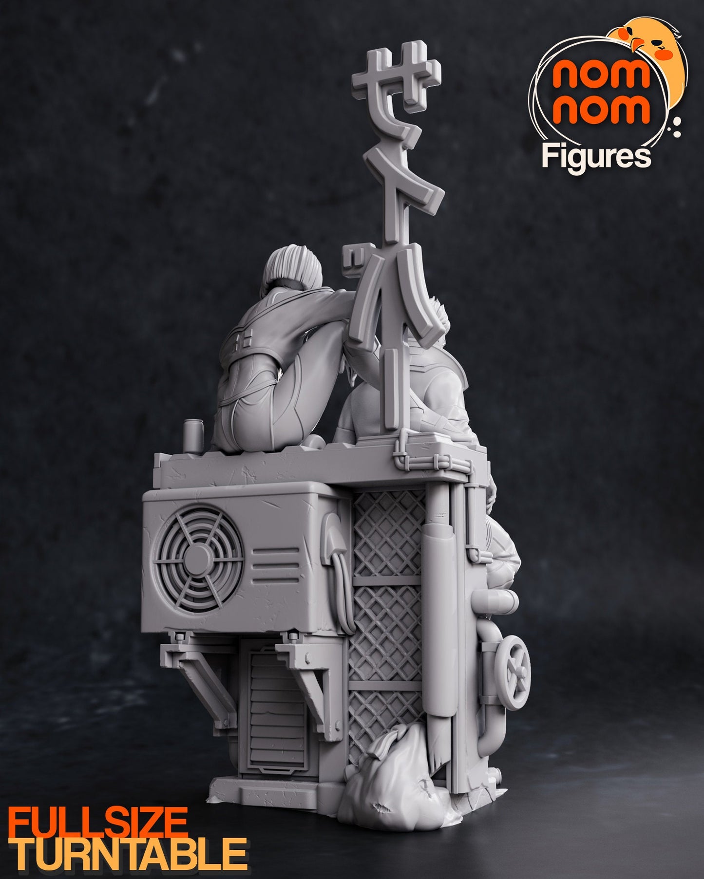 Moon-Crossed Lovers | Resin Garage Kit Figure Anime Fan Art | Nomnom Figures