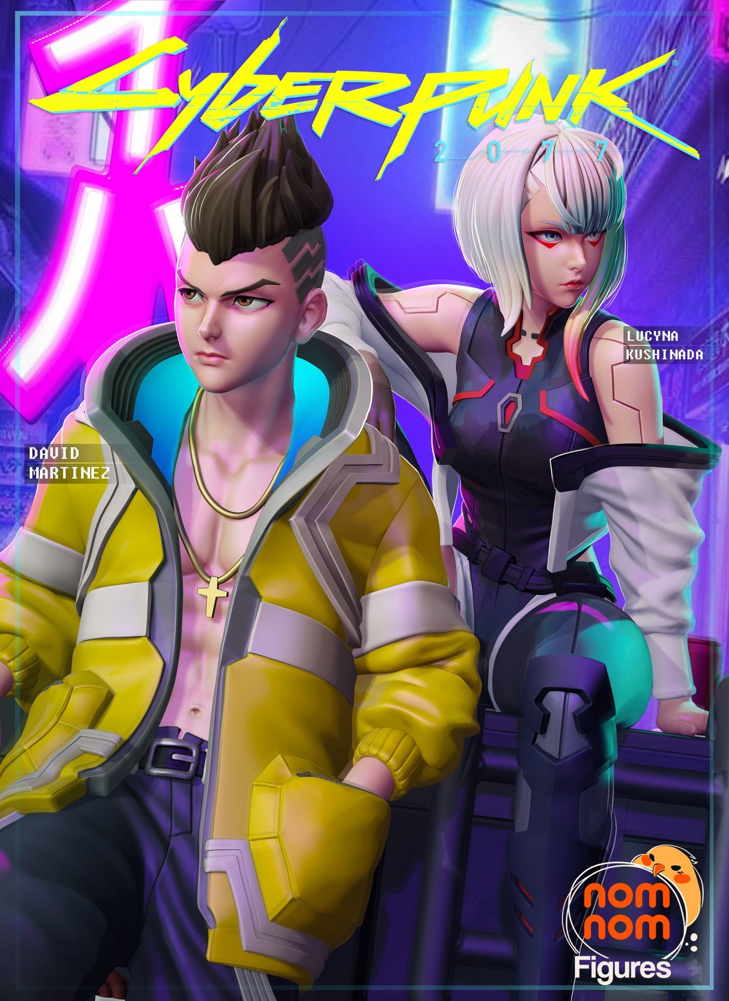 Moon-Crossed Lovers | Resin Garage Kit Figure Anime Fan Art | Nomnom Figures